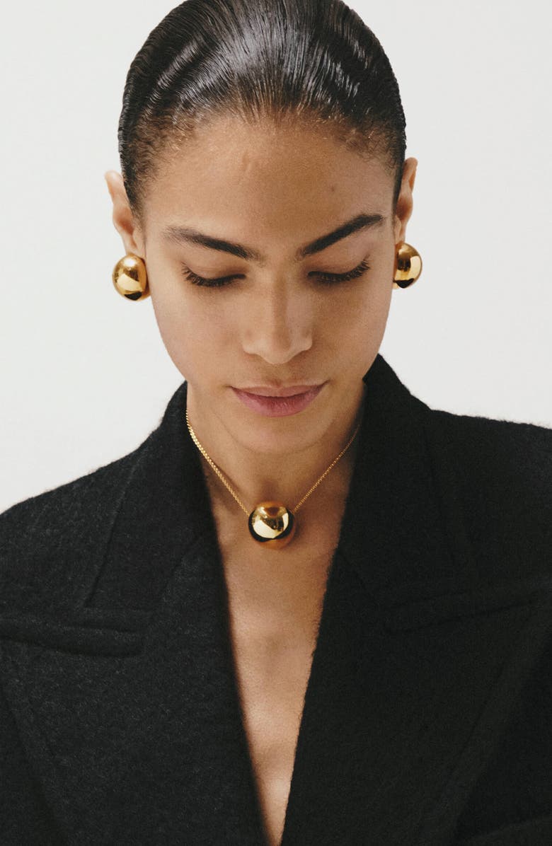 NOOTKA Sphere Earrings Gold, Alternate, color, Gold