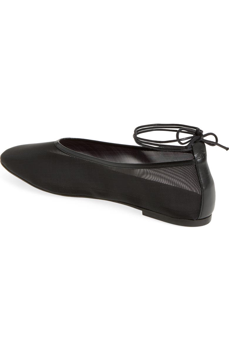 Freda Salvador Mesh Ballet Flat, Alternate, color, Black Mesh