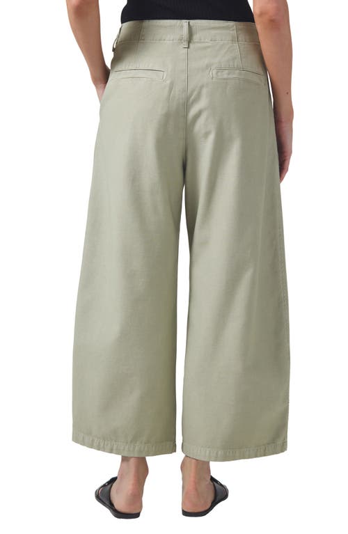 Citizen Of Humanity Citizens Of Humanity Payton Super High Waist Crop Wide Leg Utility Trousers In Palmdale