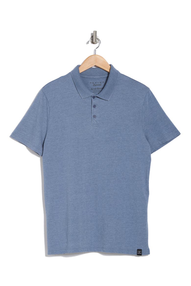 Venice Burnout Polo, Alternate, color, CHINA BLUE