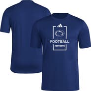 adidas Men's adidas Navy Penn State Nittany Lions Football Polyester T-Shirt