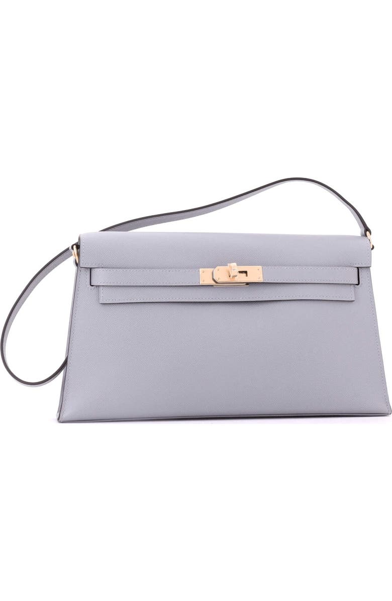 Pre-Owned Hermes Kelly Elan Shoulder Bag Madame, Alternate, color, Gris Pantin