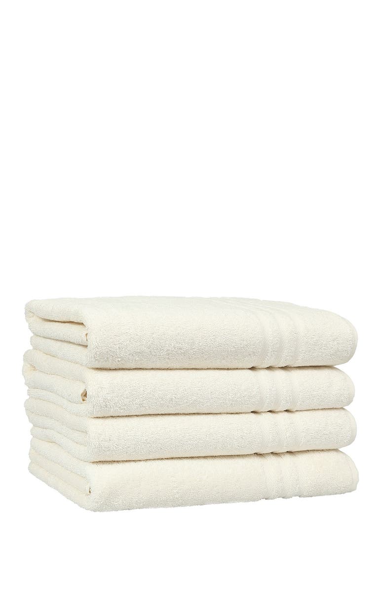 Linum Home Textiles Denzi Bath Towels - Set of 4 - Cream, Alternate, color, Cream