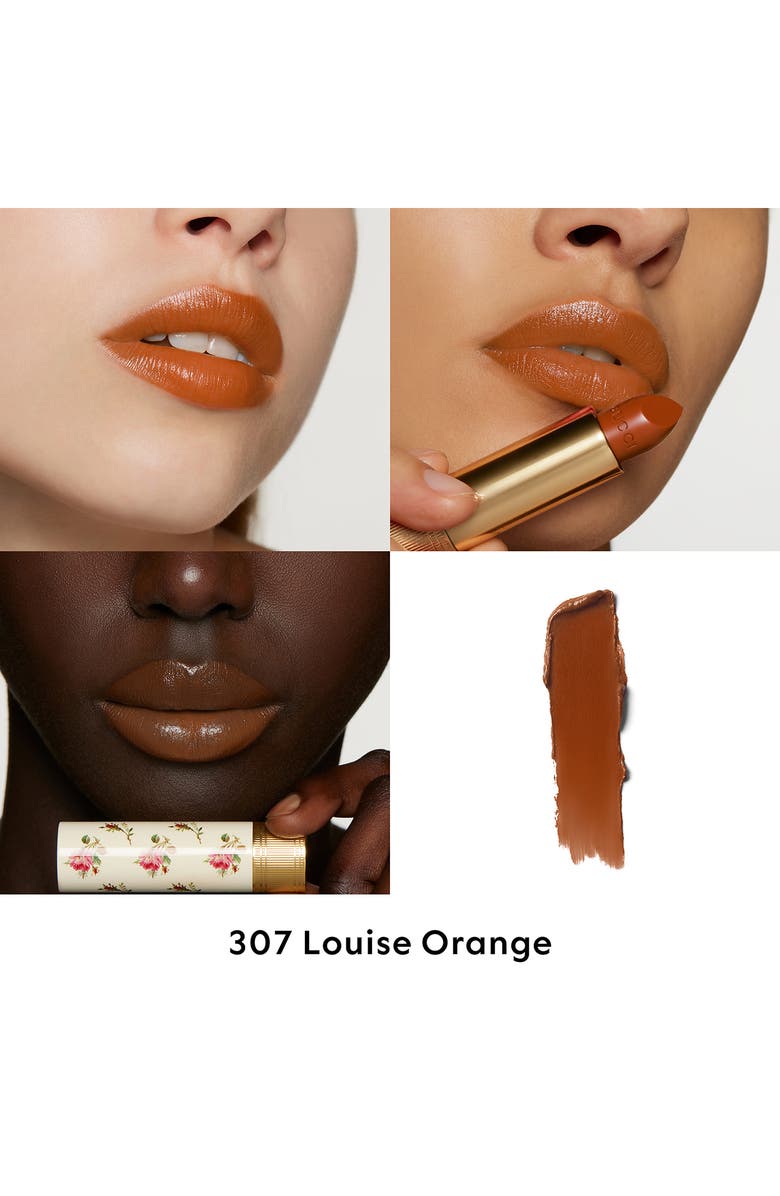 Gucci Rouge à Lèvres Voile Sheer Lipstick, Alternate, color, 307 Louise Orange