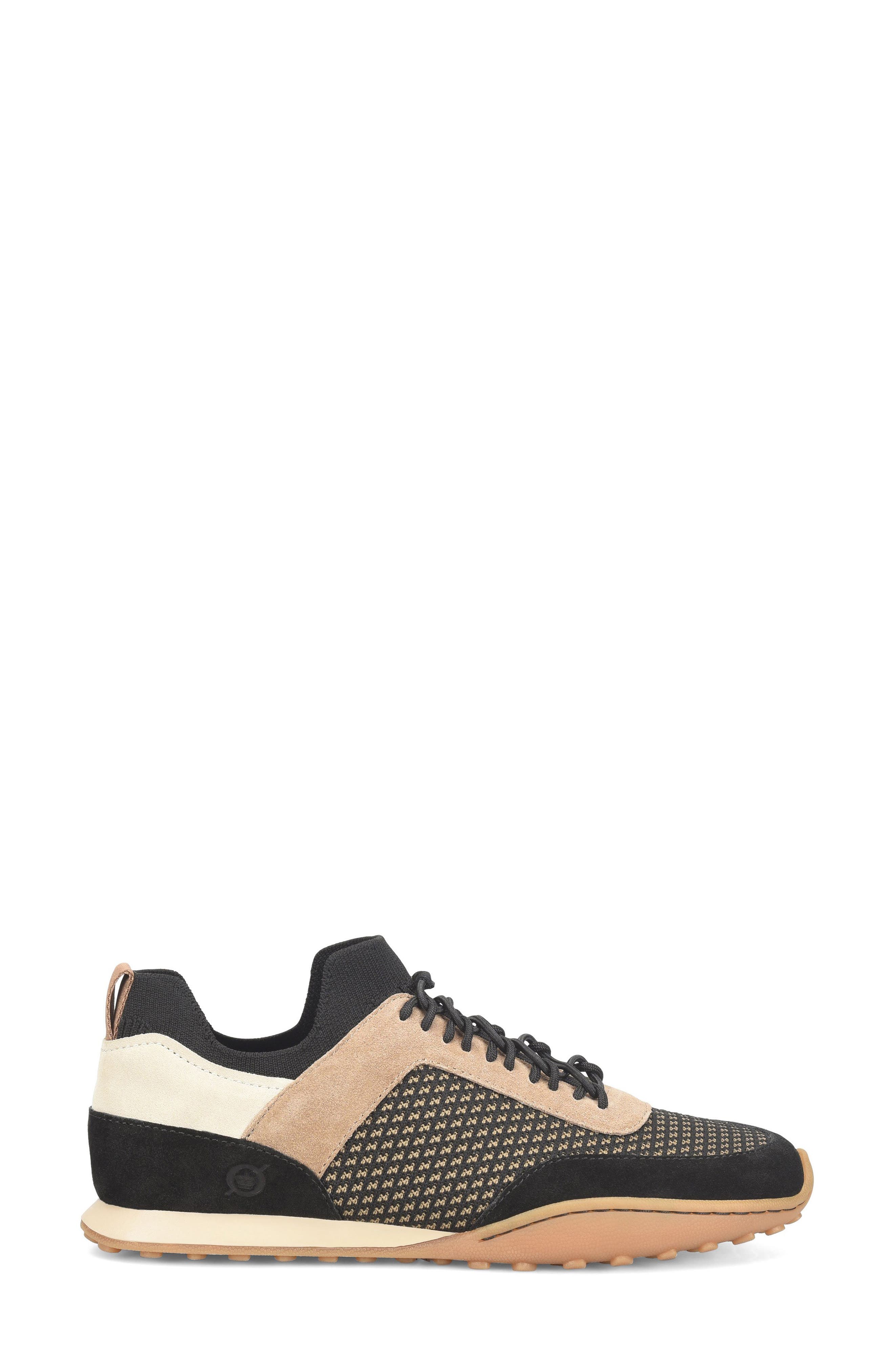 Børn Aire Sneaker, Alternate, color, Black Knit Combo