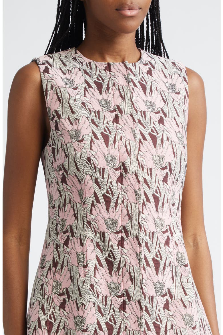 Jessup Floral Jacquard Vest, Alternate, color, RAISIN MULTI