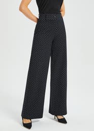 Betabrand Classic High Waist DPYP Dress Pant Yoga Pants Wide Leg