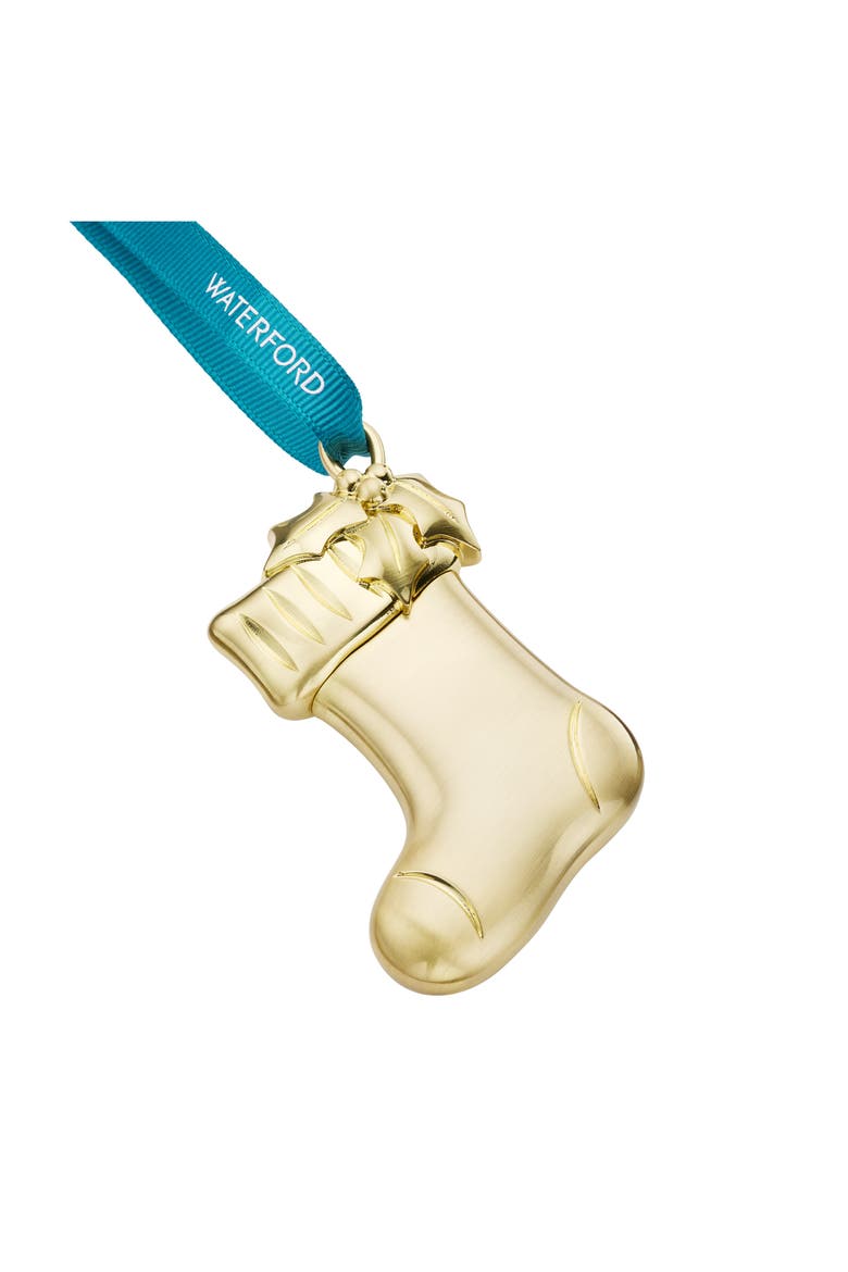 Stocking Golden Ornament, Alternate, color, NO COLOR