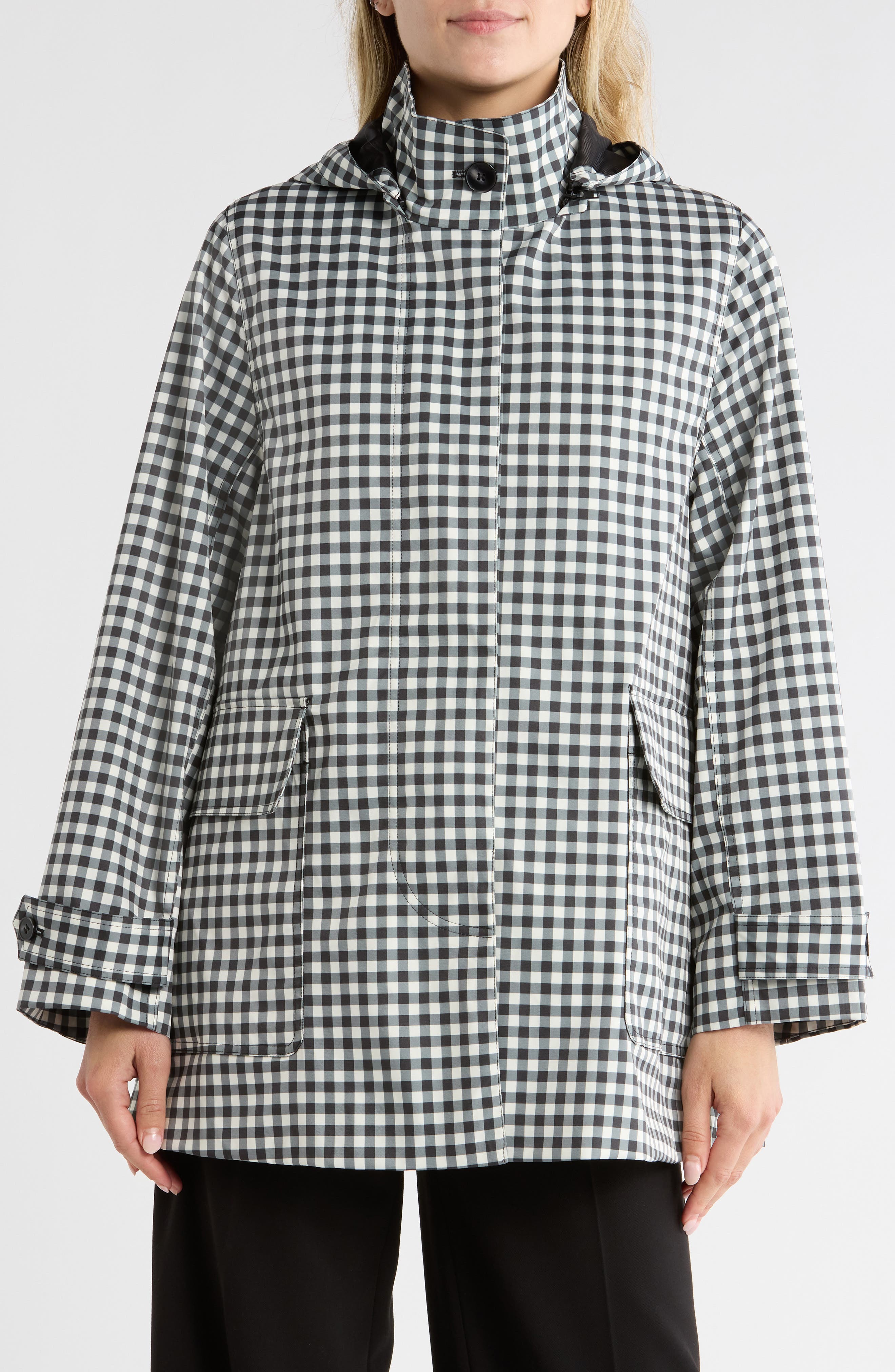 Bernardo Recycled Polyester Rain Coat