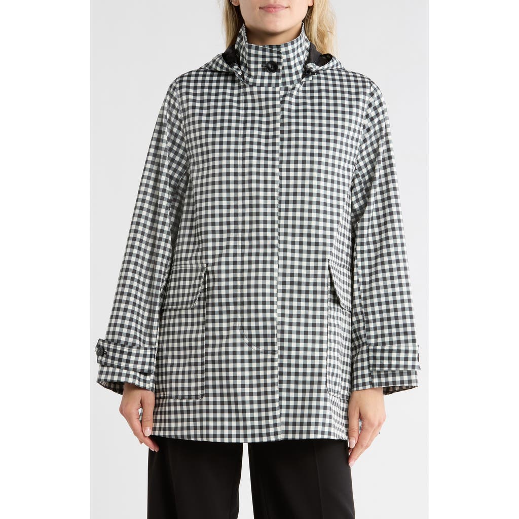 Bernardo Recycled Polyester Rain Coat In Multi