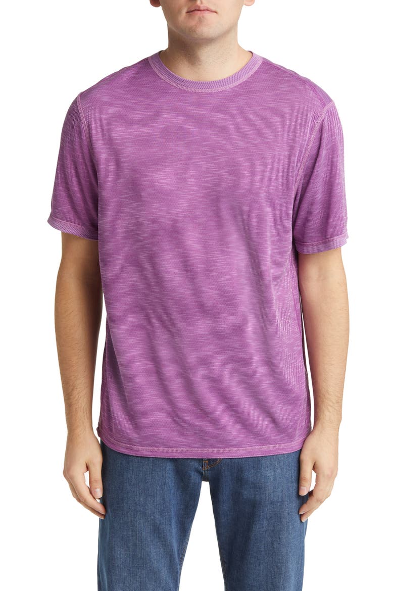 Reversible Flip Sky Performance T-Shirt, Alternate, color, PERVINCA PURPLE