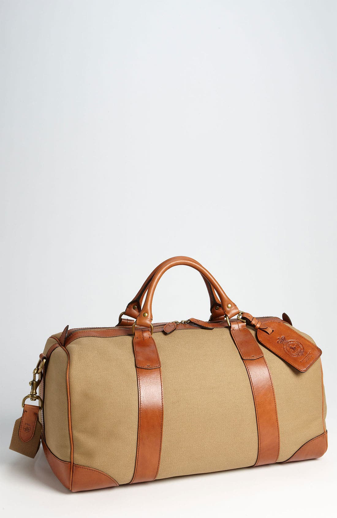 Polo Ralph Lauren Canvas Gym Bag, Main, color, 