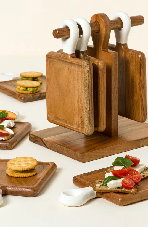 Uncommon Goods Appetizer Boards With Stand