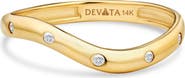 DEVATA Wave Ring in 14K Gold