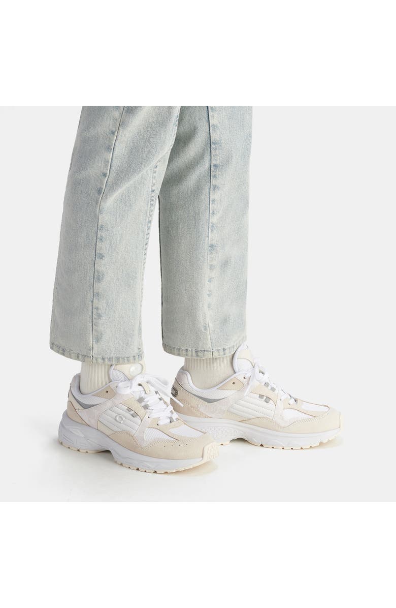 COACH C301 Metallic Sneaker, Alternate, color,