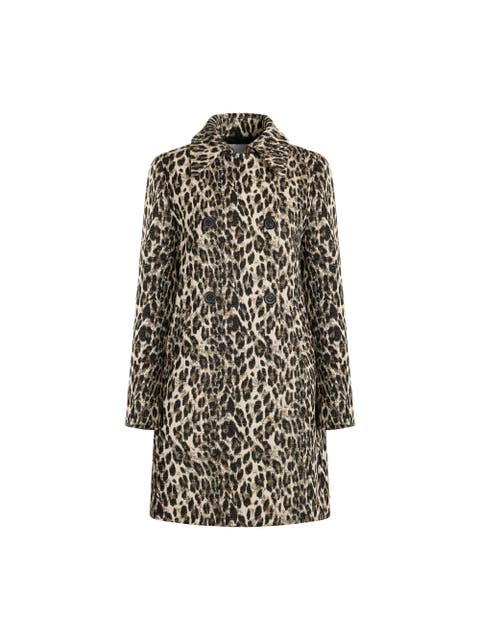 Perry Animal Jaquard Coat