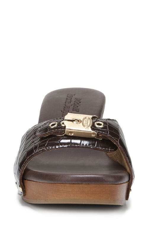 Shop Dr. Scholl's X Favorite Daughter Heartbreak Kitten Heel Sandal In Brown
