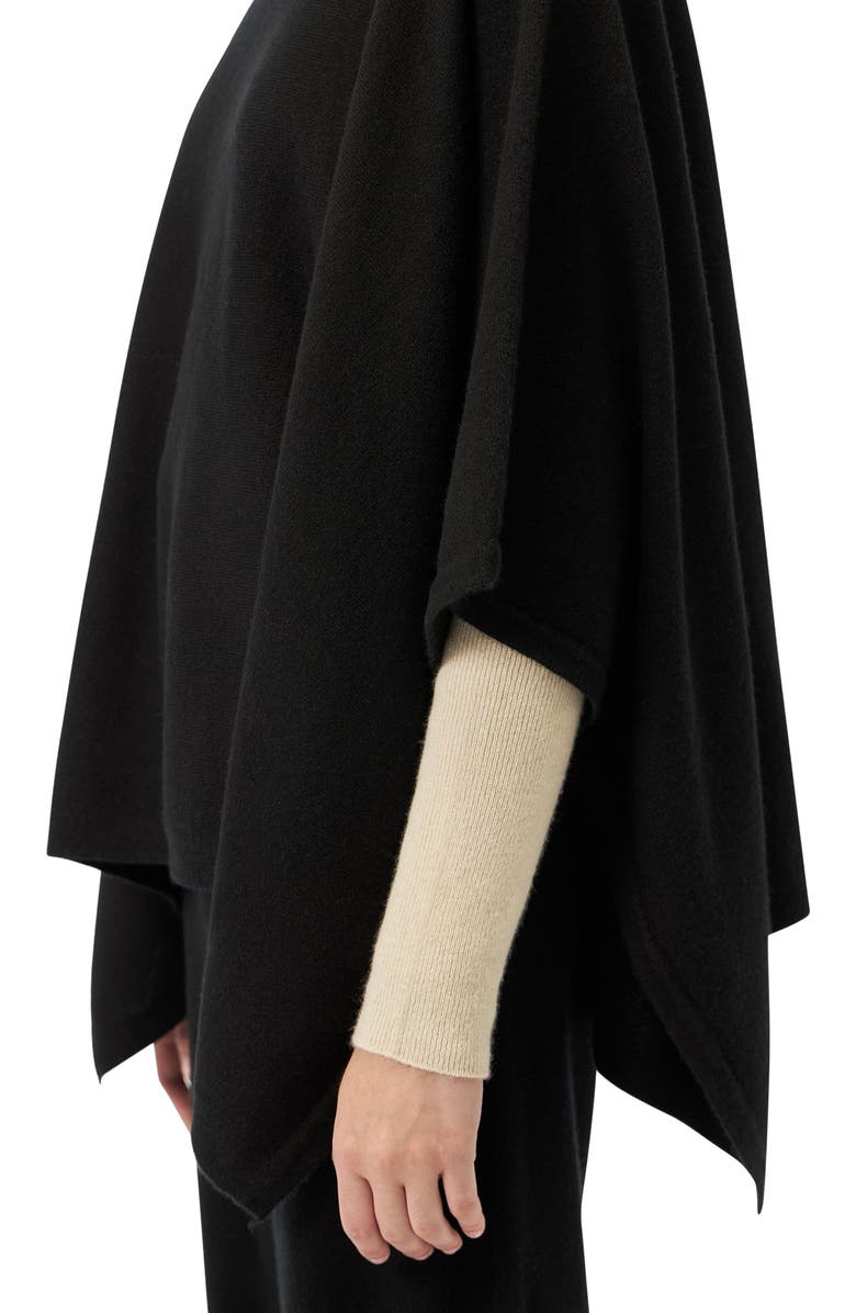 GOBI Mongolian Cashmere Boat-Neck Cashmere Poncho, Alternate, color, 