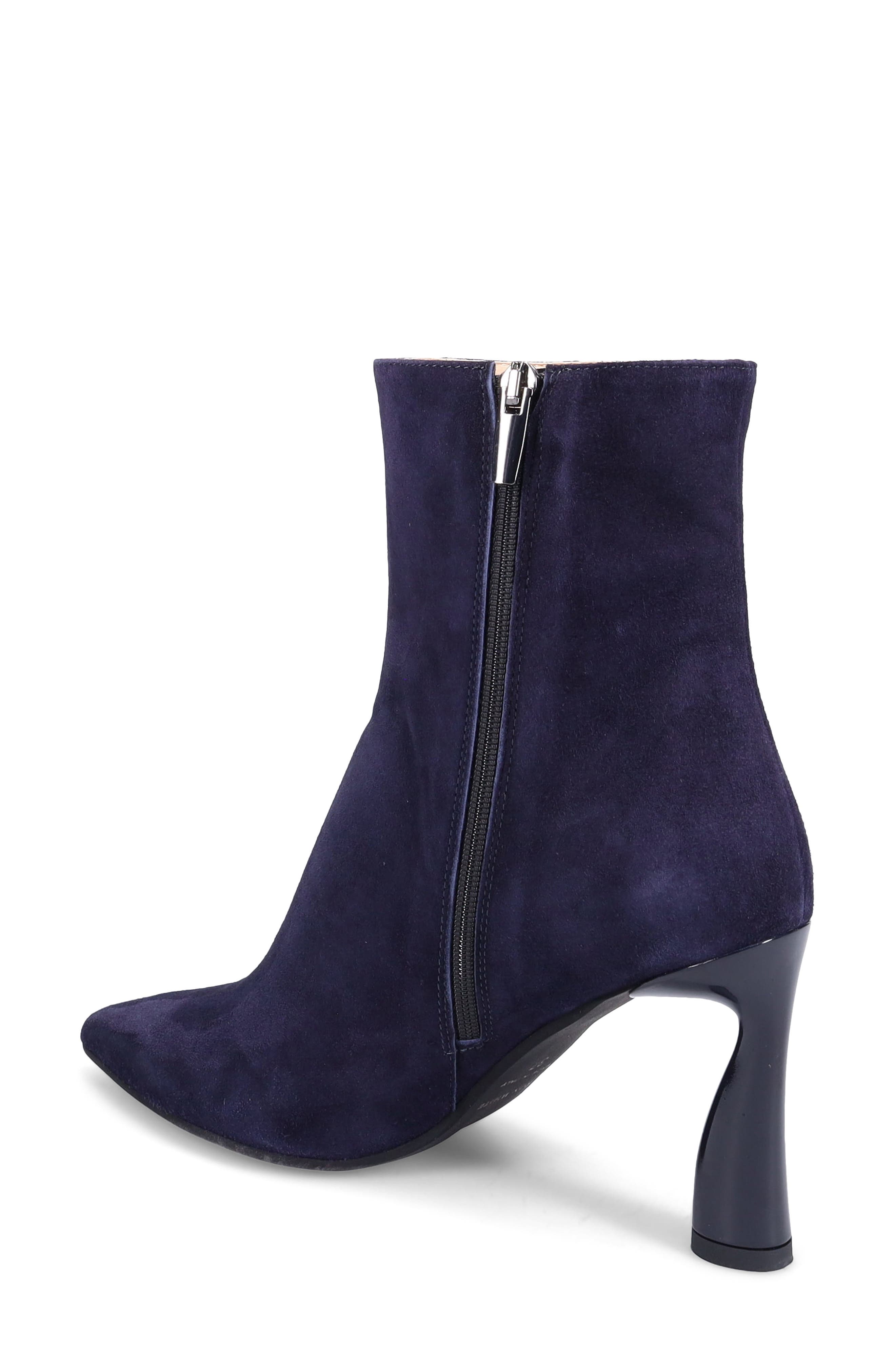 Danita Pointed Toe Bootie, Alternate, color, FRENCH NAVY