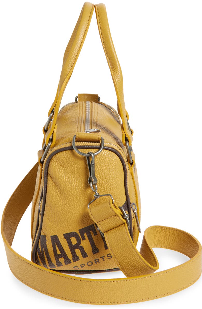 Martine Rose Galaxy Leather Top Handle Bag, Alternate, color, Yellow Mustard