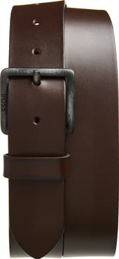BOSS Jeeko Leather Belt