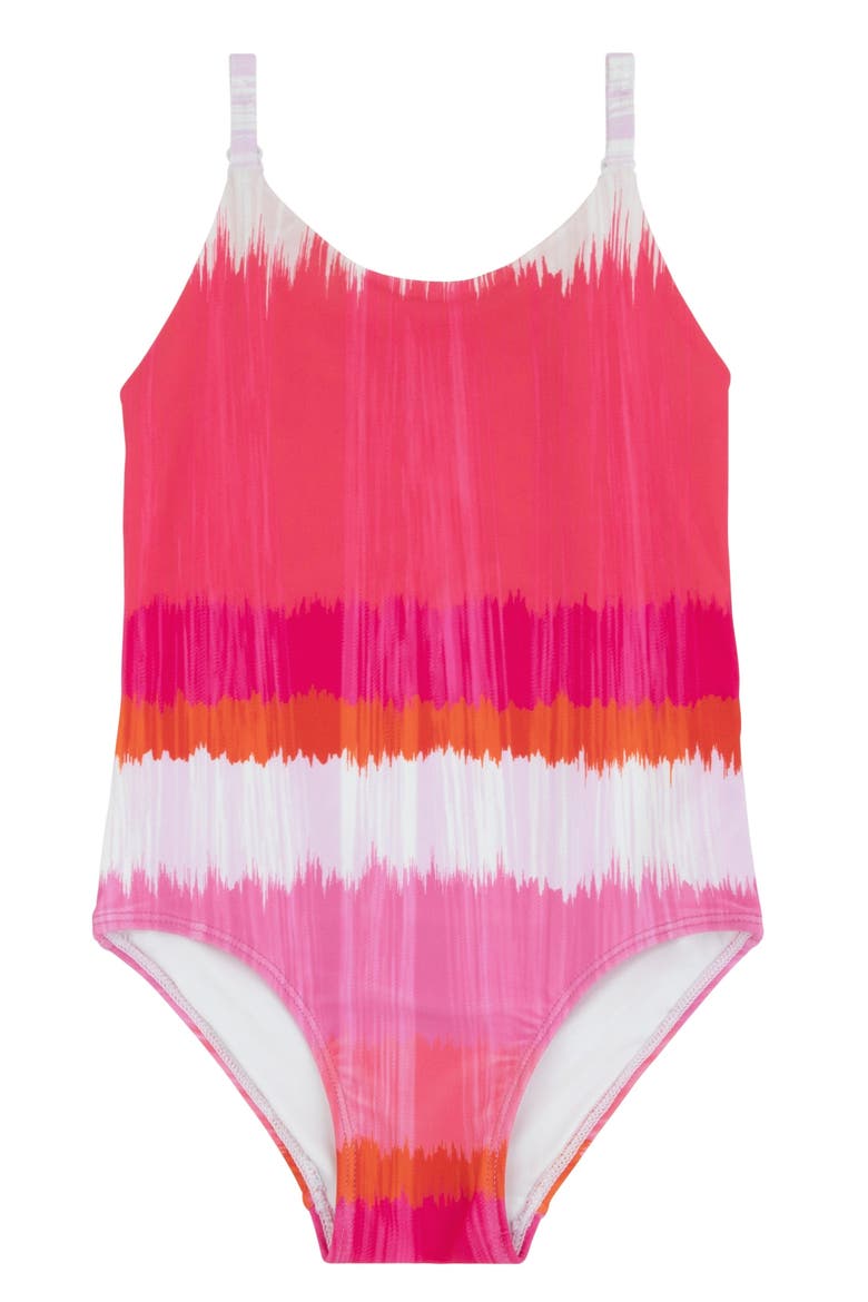 Dip Dye Bathing Suit, Main, color, Pink Ombre