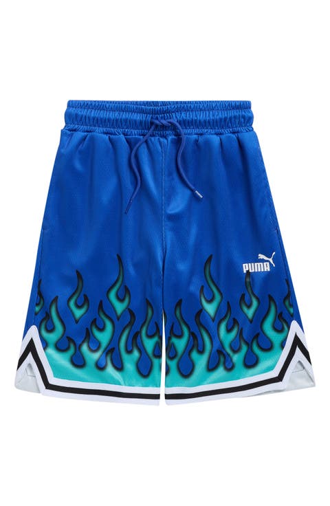 Kids' Airbrush Basketball Mesh Shorts (Big Kid)