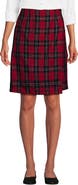 Lands' End School Uniform  Plaid  A Line Tab Skort Top of Knee