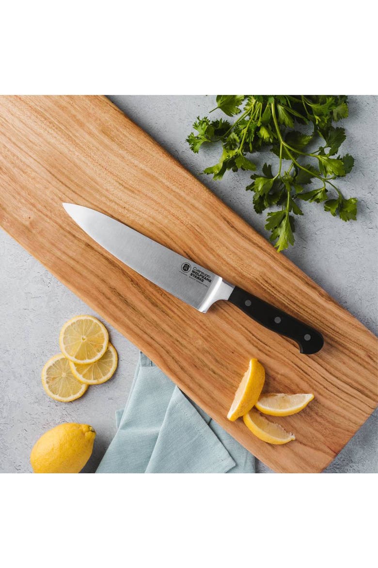 WOLFGANG STARKE 8" Chef's Knife, Alternate, color, Black