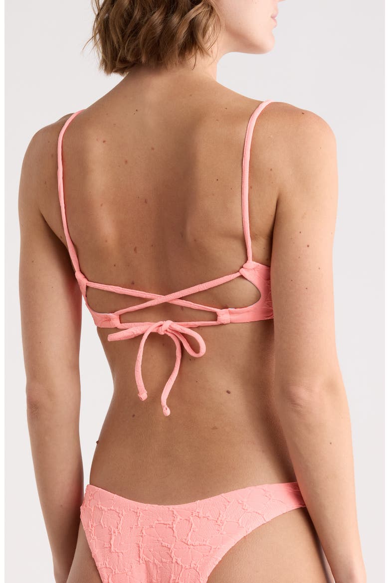 Dainty Underwire Bikini Top, Alternate, color, PINK