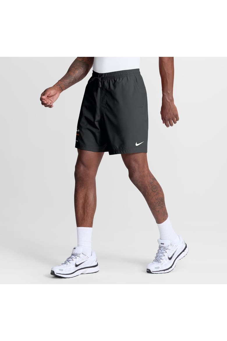 Men's Nike Black Cincinnati Bengals Form Dri-FIT Shorts, Alternate, color, Black