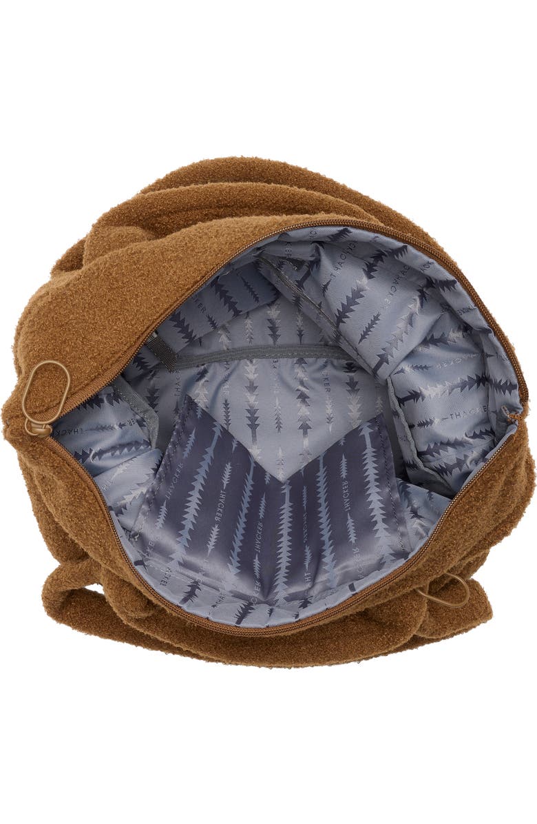 Thacker Glenn Medium Faux Shearling Tote, Alternate, color, Pecan