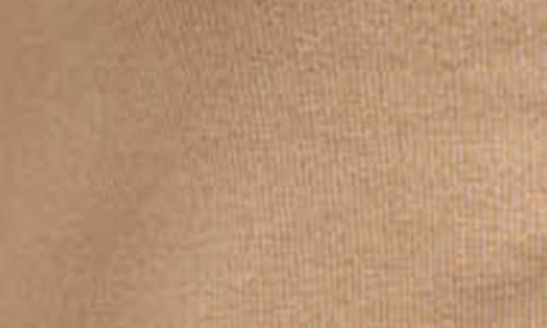 Ellen Tracy Tipped Polo Sweater In Camel