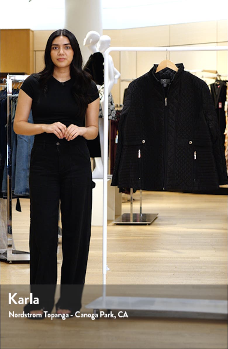 Water Resistant Quilted Jacket, sales video thumbnail