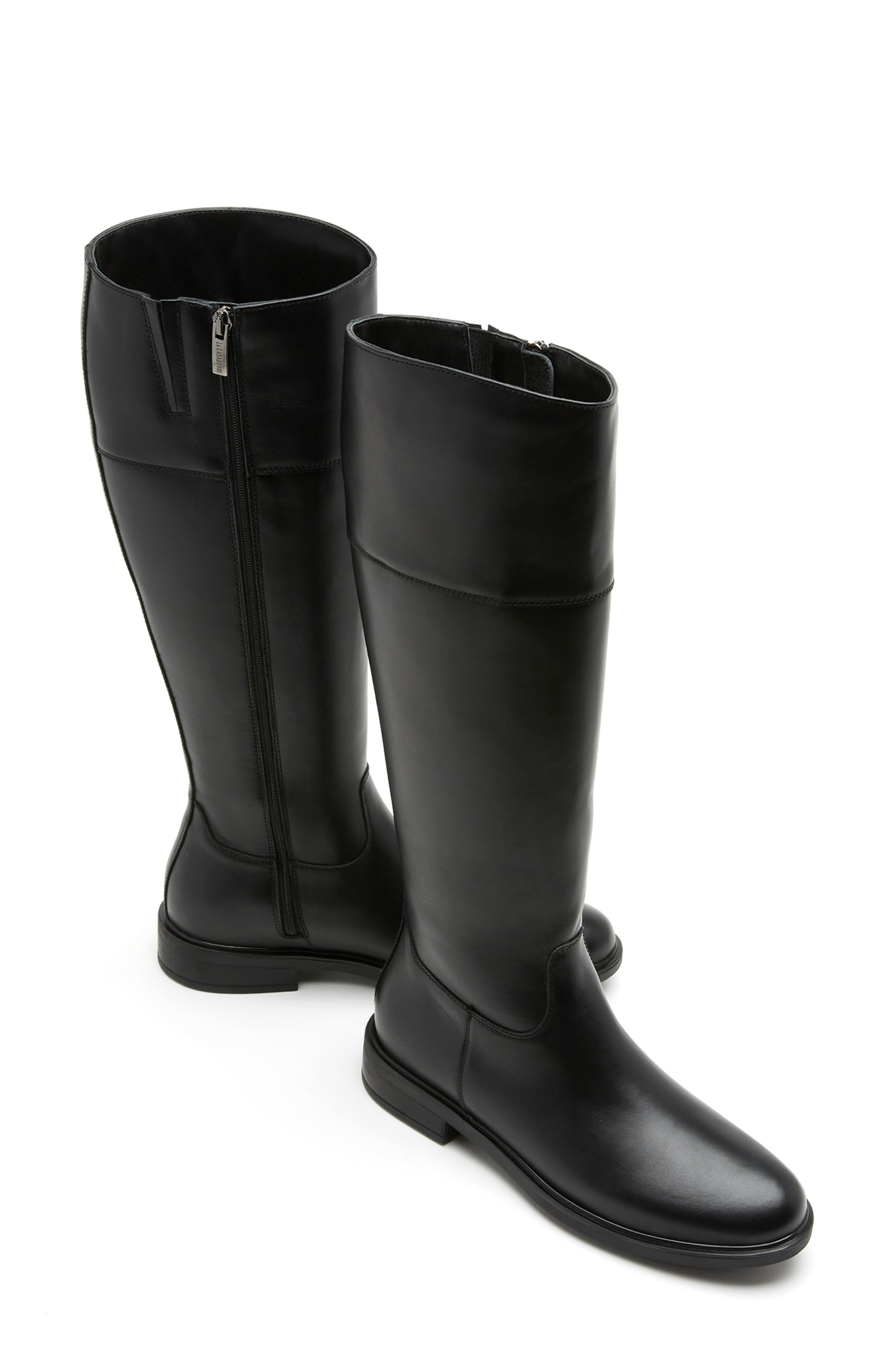 Sylas City Dry™ Waterproof Knee High Boot, Alternate, color, BLACK LEATHER