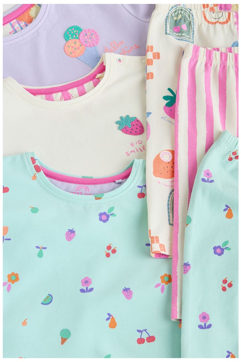 Berry Cute T-Shirts & Leggings Assorted 6-Pack, Alternate, color, PURPLE