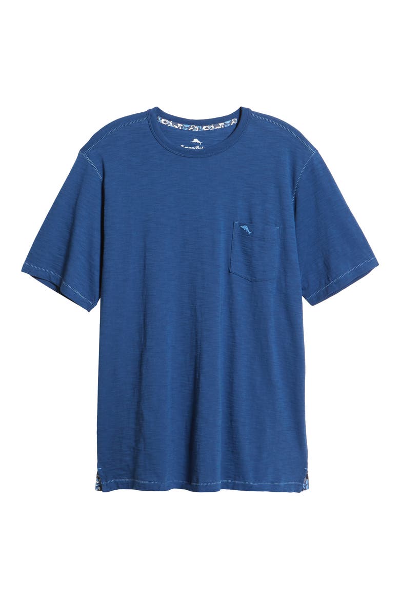 Bali Beach T-Shirt, Alternate, color, BERING BLUE