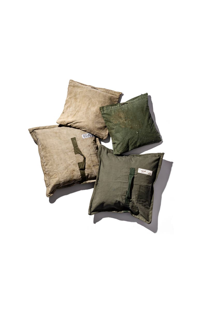 PUEBCO Vintage Material Cushion Cover Assorted Colors, Alternate, color, 