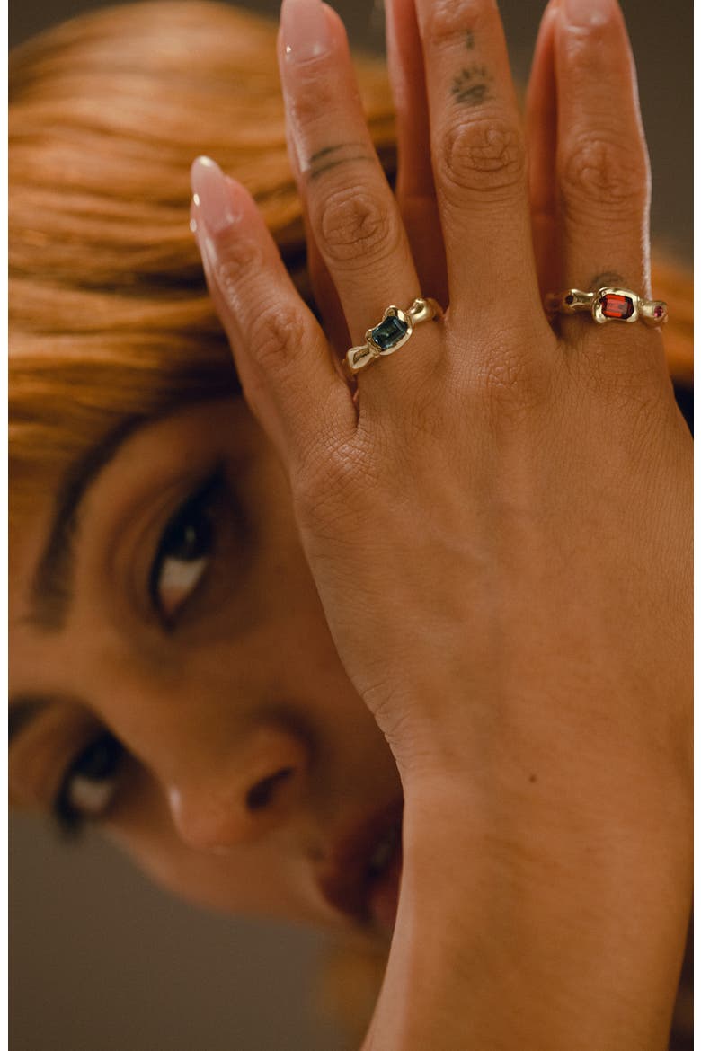 Prima Topaz Ring, Alternate, color, GOLD