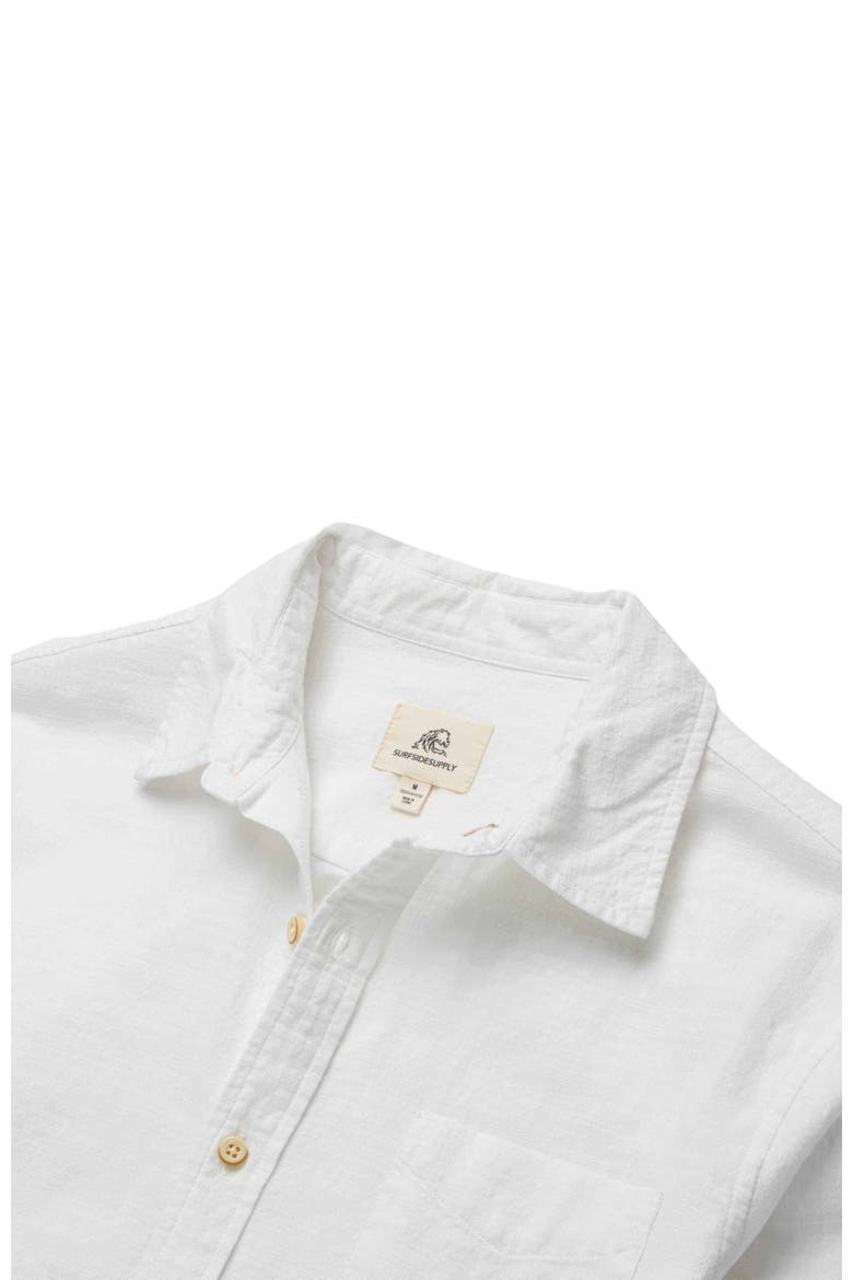 Brian Slub Shirt, Alternate, color, White