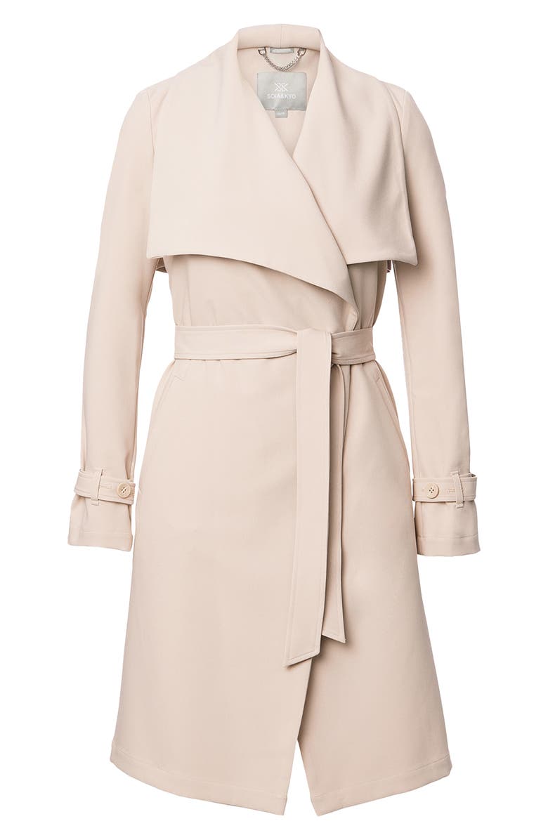Soia & Kyo Olivia Trench Coat, Alternate, color,