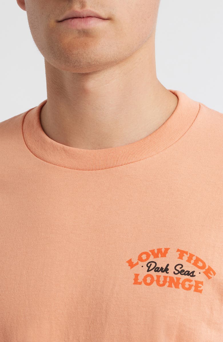 DARK SEAS Bar Stool Cotton Graphic T-Shirt, Alternate, color, Citrus