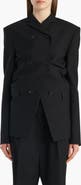 Khaite Rolo Double Breasted Wool & Silk Jacket