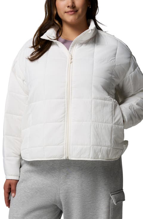 Sienna Hill Water Repellent Quilted Nylon Jacket (Plus)