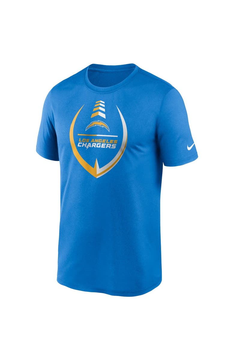 Nike Men's Nike Powder Blue Los Angeles Chargers Icon Legend Performance T-Shirt, Alternate, color, 