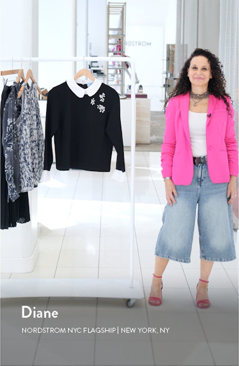 Embellished Layered Look Sweater, sales video thumbnail