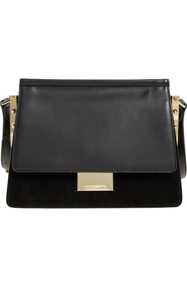 Vince Camuto 'Abril' Leather Shoulder Bag, Main, color,