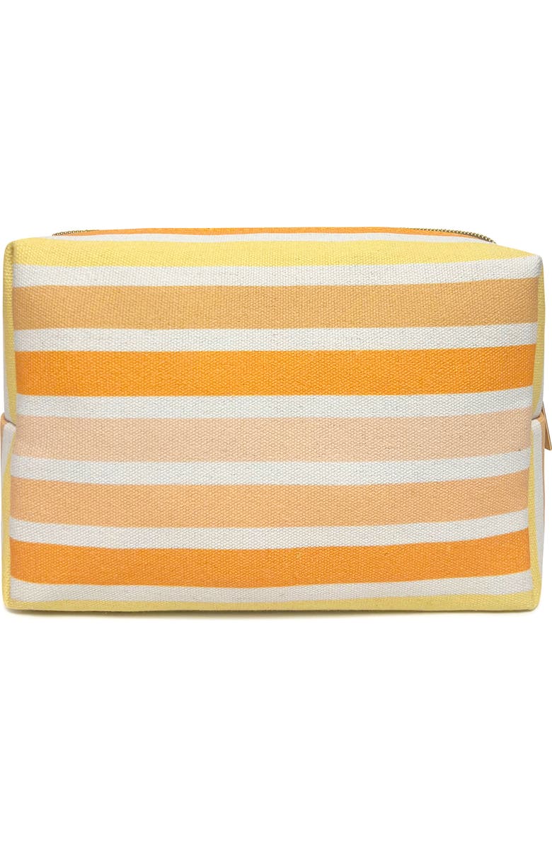 Youzey Valencia Cosmetic Bag, Main, color, Orange/Yellow