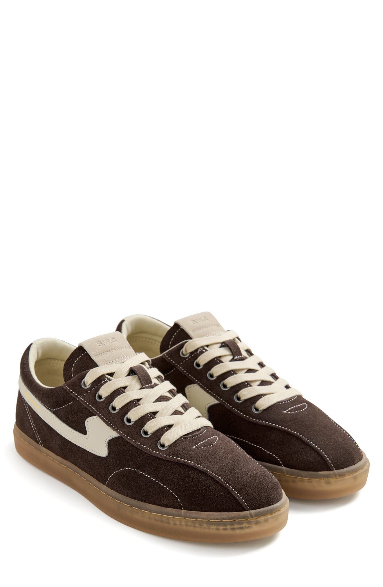 Surma S-Strike Cup Sneaker, Main, color, DK BROWN