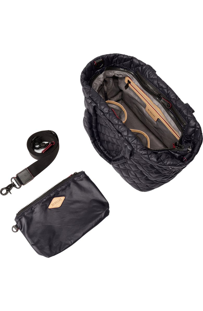 MZ Wallace Small Metro Quilted Nylon City Tote, Alternate, color,